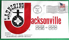 USS JACKSONVILLE SSN-699 Launch cover dated 1978 (CAN-108) picture