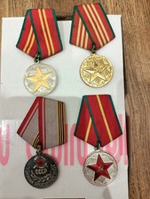 Set of medals for impeccable service to the USSR Armed Forces. 10, 15, 20 years