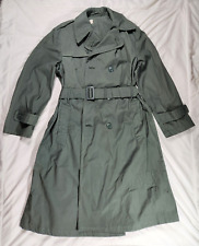 Vintage US Army Men’s Rain Coat Army Green 274 (Size 40R) DSA-100-71-C-0745 picture