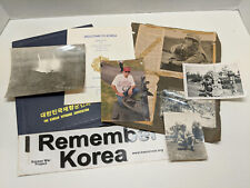 Korean War Veteran Ephemera Document & Photo Lot picture