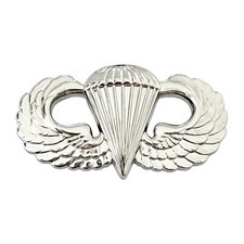 U.S. Army Parachutist Basic Badge Brite Regulation Full Size (each)