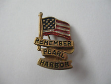 WWll REMEMBER PEARL HARBOR PATRIOTIC PIN picture