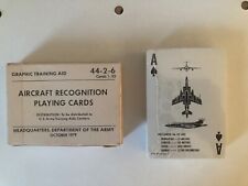 GTA 44-2-6 Aircraft Recognition Playing Cards (Oct 1979) picture