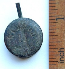 Antique Old Dug Relics Civil War Era Crimean War Empty Cartridge Mark ''16''