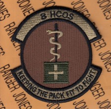 USAF Air Force 8th Health Care Operations Sq HCOS 3.25" OCP No Hook patch c/e
