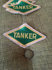 Reproduction US Army Tanker Diamond Patch - 1950's Proficiency Award - Cut Edge