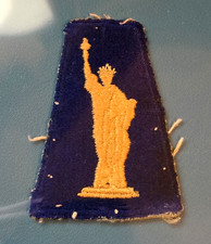 77th Infantry Division Patch-Cut Edge-"RARE Off UNIFORM"-Vintage WWII/2 (no glow