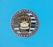 Pentagon Force Protection Agency Police Officer Coin