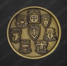 VTG Airborne Friendship Pappy Norris Coin – Airborne Units Badges Multi-Insignia