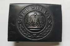 Vintage WW2 Or WW1 German Belt Buckle GOTT MIT UNS     (B1) picture
