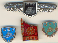 Medal Star East German Order Badge Bundeswer GST DDR Marksman  Uniform   (1059)