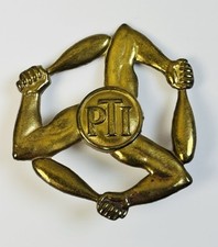 RAF Royal Air Force Physical Training Instructor Arm Badge PTI Brass