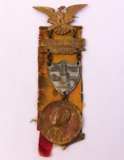 1929 GAR 63rd NATIONAL ENCAMPMENT Portland OR REPRESENTATIVE Badge Medal Reese