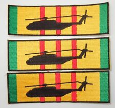 ONE (1) Post Vietnam Made Veteran Service Ribbon Patch Helicopter picture