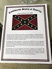2 - Confederate Script Certificates - $5,000 & $125,000. picture