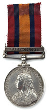 Queens South Africa Medal Cape Colony ~ 9050 Pte G Hellier Welsh Regiment DIA