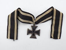 Original WWI Imperial German Iron Cross 1914 Patriotic Cross & Ribbon picture