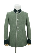 WW2 German Heer M35 infantry Officer waffenrock Wool piped tunic
