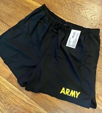 NWT US ARMY PT PHYSICAL FITNESS APFU ARMY PHYSICAL FITNESS UNIFORM SHORTS LARGE picture