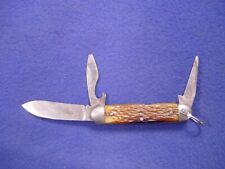 World War II, Engineers 3 Bladed Pocket Knife, Excellent Condition, #1 picture
