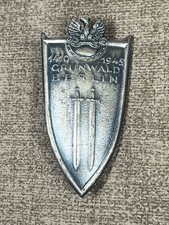 WWII 1945 Polish Grunwald Berlin Veterans Badge
