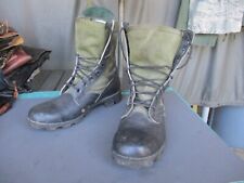 Vietnam War Model OD Jungle Boots, size 8R, 1988 dated, Panama Sole picture