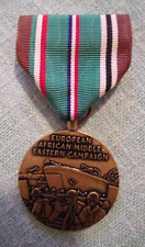 World War 2 European African Middle Eastern Campaign Medal Pin picture