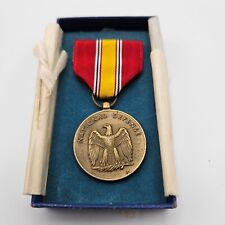 Vintage NDSM Military Medal w Original Box WWII Army Occupation Campaign Service picture