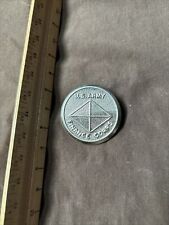 US Army Finance Corps Pin Vintage Silver Tone picture