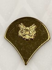 Vintage Military Gold Colored Eagle Lapel Pin Brooch picture