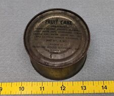 Vintage Vietnam War Era Military Canned Fruit Cake Ration Can picture