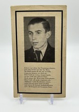WW2 German Death Card Grenadier in an MG-Kompanie, Smolensk Railway Oct. 9, 1943