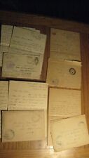 4 WW1 LETTERS FROM AEF SOLDIER LT D. ROGERS MG COMPANY 140TH INF 35TH DIVISION picture