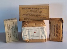 WW2 Militaria USA Lot Medical Packages For American Troops Medical Use