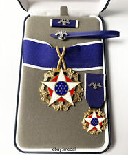 U.S. USA Presidential Medal of Freedom full Set mini medal Lapel pin ribbon bar picture