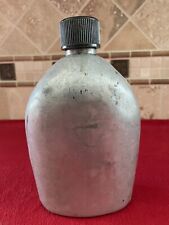 WWII WW2 US Military Aluminum Canteen Dated 1945 S.M. Co. picture