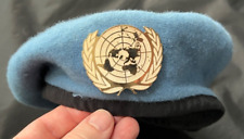 UN United Nations beret hat cap helmet - all original picture