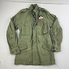 Vintage 1960s Army Jacket Adult Small Green Vietnam War America True Vintage 60s picture