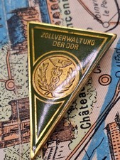 Graduation badge GDR NVA Stasi Stasi civilian university customs administrati...