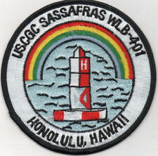 USCGC Sasafras WLB 401 Honolulu HI U S Coast Guard jacket patch picture