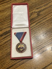 Vtg Hungarian People’s Republic Medal For 20 Years Of Exemplary Military Service