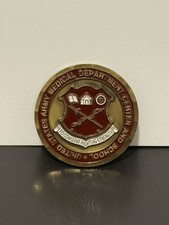 US Army Medical Department Center School CSM Coin of Excellence Challenge Coin