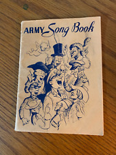 Vintage 1941 WWII Era US Army Song Book  (FREE SHIPPING) picture