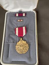 NEW US Meritorious Service Award Medal Set with Ribbon Bar Lapel Pin NEW in BOX picture