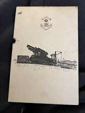 1917 Military Christmas Card Howitzer Soldiers  Flanders picture