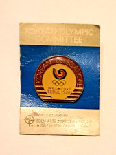 South KOREA 1988 Seoul OLYMPIC Games DELEGATION Participant Official Pin Badge