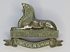 2nd Grantham  Volunteer  Battalion Lincolnshire  Regiment Cap  Badge picture
