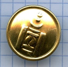 Mongolian Military, Army, Armed Force Officer uniform Winter coat button big