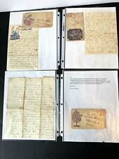 Orig. (3) Civil War Soldier's Letters & Envelopes To Wife & Sister - 1862/1863   picture