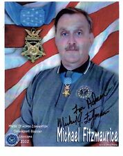MICHAEL FITZMARICE SIGNED PHOTO -MEDAL OF HONOR DURING VIETNAM WAR picture